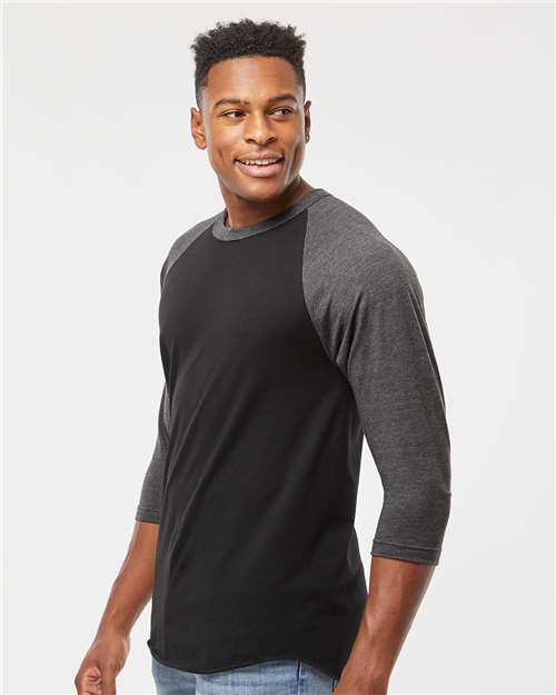 Tultex Unisex Fine Jersey Raglan T-Shirt - 245 image 4