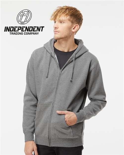 Independent Trading Co. Heavyweight Full-Zip Hooded Sweatshirt IND4000Z image 6