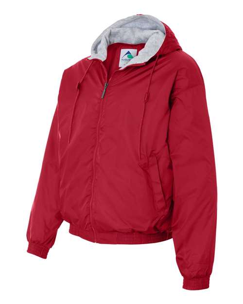 Augusta Sportswear Fleece Lined Hooded Jacket 3280 image 1