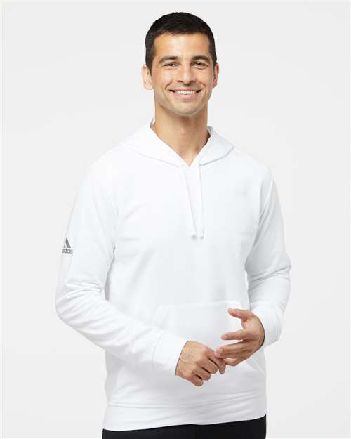 Adidas - Fleece Hooded Sweatshirt - A432 image 3