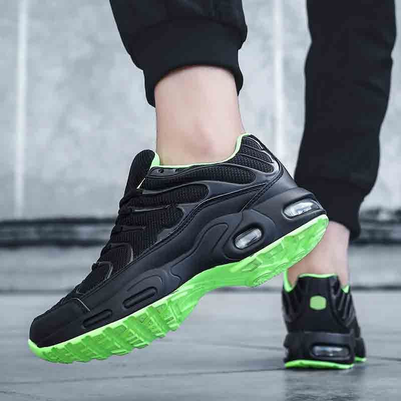Men's shoes spring and autumn new all-palm air cushion running sneakers all-matc image 12