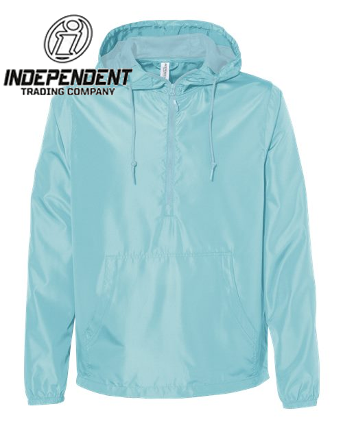 Independent Trading Co. - Lightweight Quarter-Zip Windbreaker Pullover Jacket - image 6