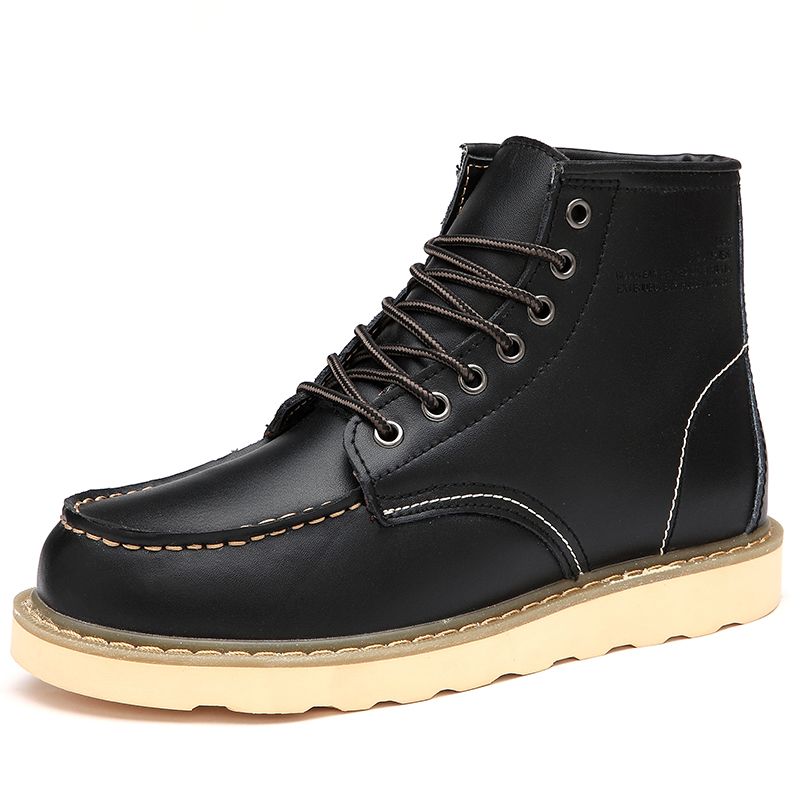 2024 new fashion men's Doc Martens single shoes cotton shoes warm image 25