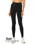 BELLA + CANVAS FWD Fashion Women's High Waist Fitness Leggings 0813 image 2