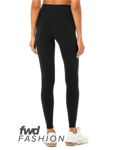 BELLA + CANVAS FWD Fashion Women's High Waist Fitness Leggings 0813 image 1