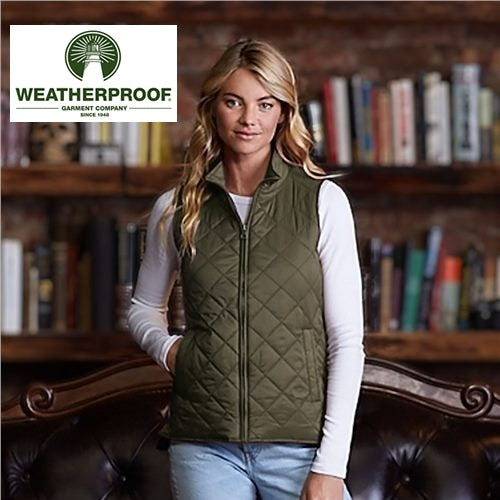 Weatherproof - Women's Vintage Diamond Quilted Vest - W207359 image 0