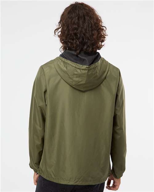 Independent Trading Co. - Lightweight Quarter-Zip Windbreaker Pullover Jacket - image 11