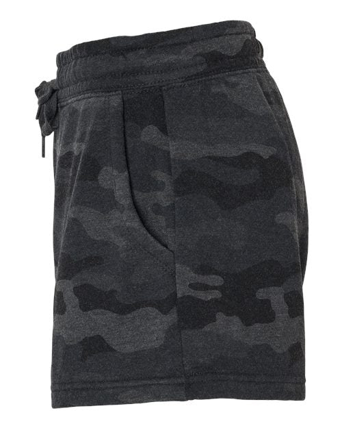 Independent Trading Co. Women’s Lightweight California Wave Wash Sweatshorts image 5