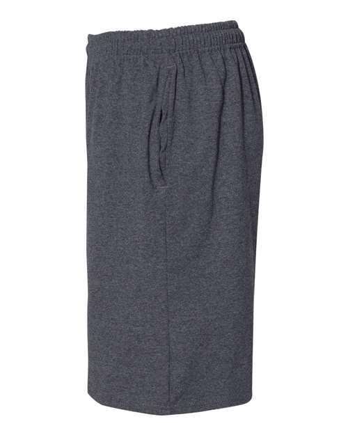 Russell Athletic Cotton Classic Jersey Shorts with Pockets - 25843M image 8
