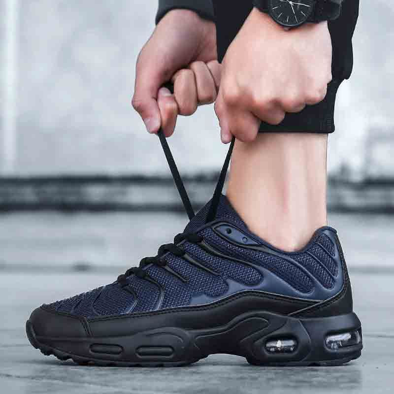 Men's shoes spring and autumn new all-palm air cushion running sneakers all-matc image 8