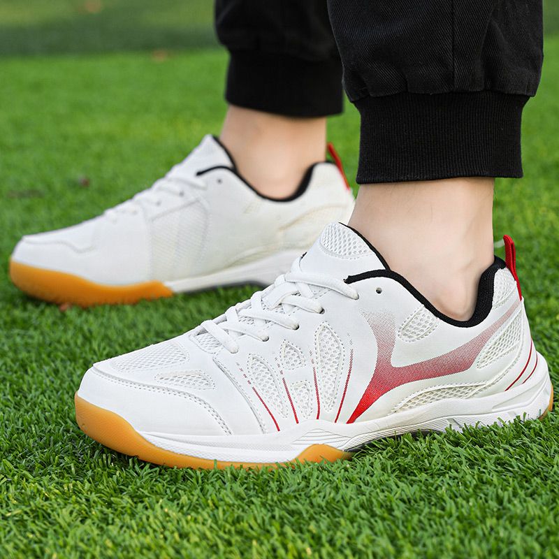 New super light breathable couple badminton shoes Fashion comfortable men's spor image 10