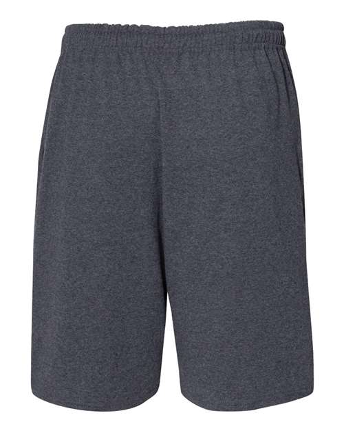 Russell Athletic Cotton Classic Jersey Shorts with Pockets - 25843M image 9