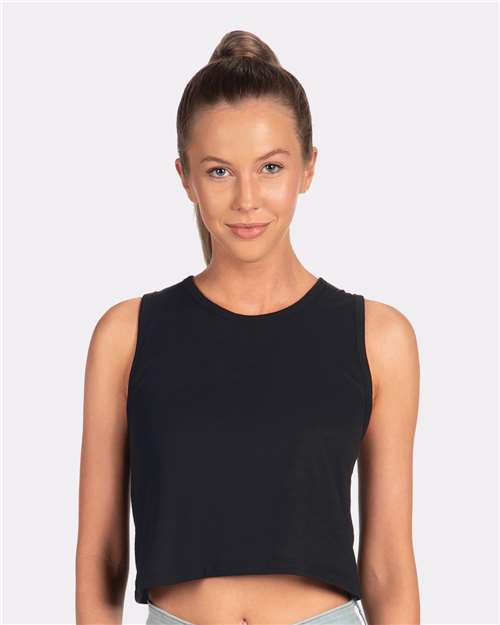 Next Level Women's Festival Crop Tank - 5083 image 4